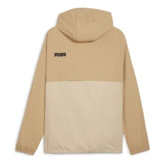 Chaqueta cortavientos con capucha «Beige»