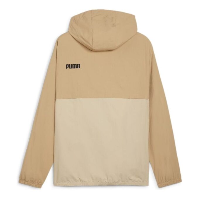 Chaqueta cortavientos con capucha «Beige»