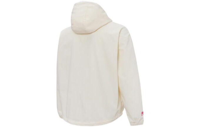 Chaqueta cortavientos con capucha «blanca»