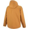 Chaqueta cortavientos con capucha «Marrón»
