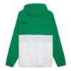Chaqueta cortavientos con capucha «Negro Verde»