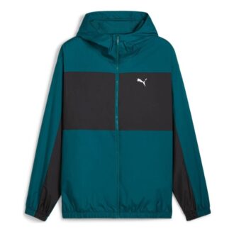 Chaqueta cortavientos con forro de malla «Cold Green»