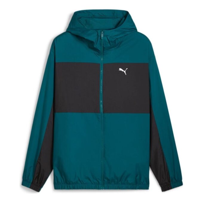 Chaqueta cortavientos con forro de malla «Cold Green»