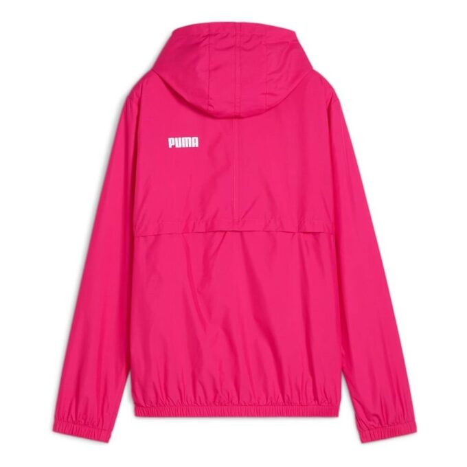 Chaqueta cortavientos Essentials Solid «Rosa intenso» (Mujeres)