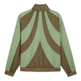 Chaqueta cortavientos holgada PUMA x KIDSUPER «Verde polvoriento»
