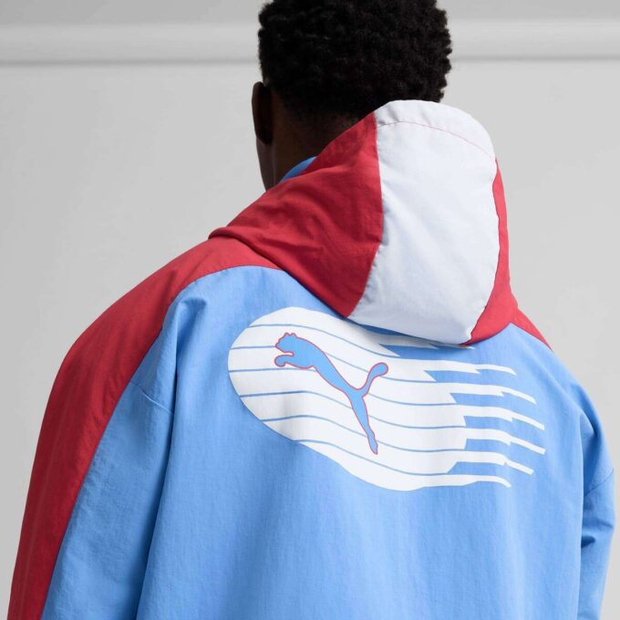 Chaqueta cortavientos para hombre NYC Running Laps