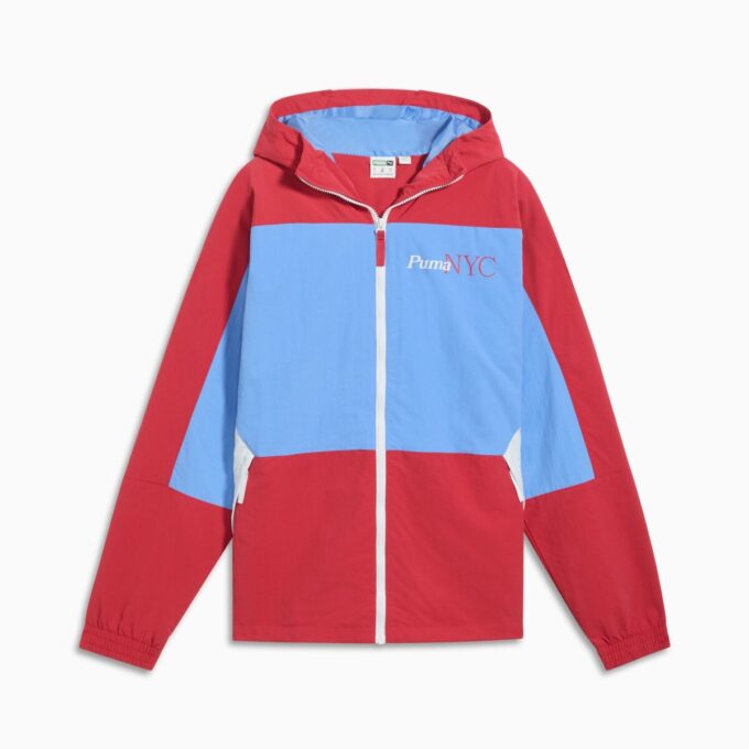 Chaqueta cortavientos para hombre NYC Running Laps