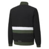 Chaqueta de baloncesto acolchada de invierno «Parket» (negro y verde)