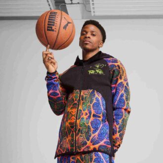 Chaqueta de baloncesto con cremallera Melo Alien Skin para hombre