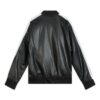 Chaqueta de béisbol de piel sintética T7 «Negro y blanco»