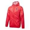 Chaqueta de calentamiento del AC Milan «Roja»