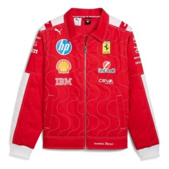 Chaqueta de carreras PUMA x Scuderia Ferrari Monza «Rosso Corsa»