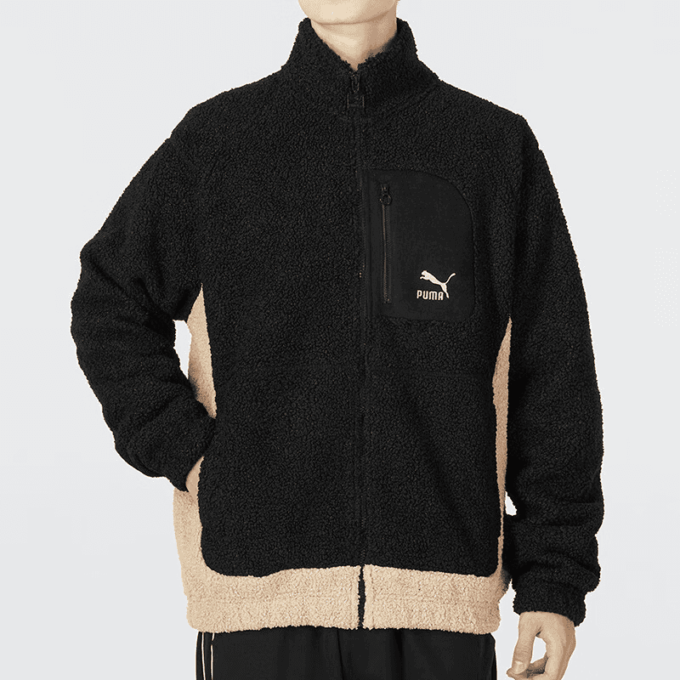 Chaqueta de cuello alto Das CC «Negra»