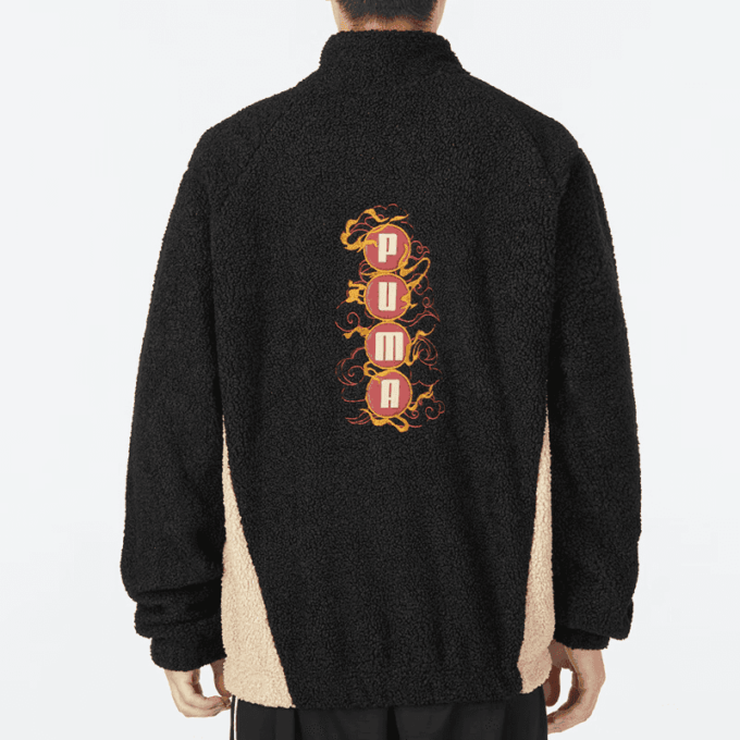 Chaqueta de cuello alto Das CC «Negra»