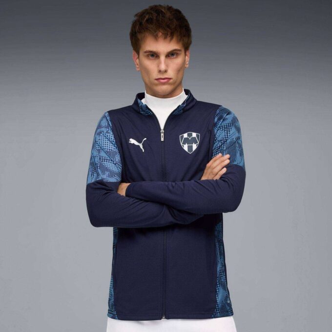 Chaqueta de entrenamiento de fútbol masculino del C.F. Monterrey Chaqueta de entrenamiento de fútbol masculino del C.F. Monterrey