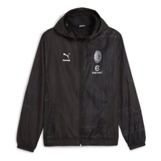 Chaqueta de fútbol PUMA x AC MILAN PLEASURES para antes del partido «Negra»