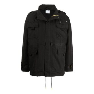 Chaqueta de longitud media PUMA x Central Saint Martins «Negra»
