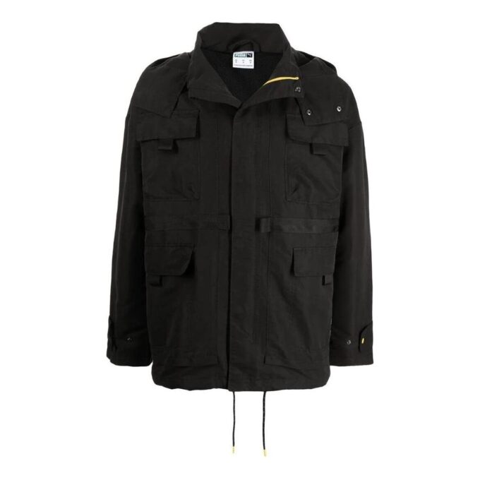 Chaqueta de longitud media PUMA x Central Saint Martins «Negra»
