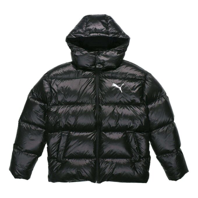 Chaqueta de plumas con volumen «Negro y blanco»