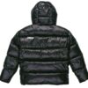Chaqueta de plumas con volumen «Negro y blanco»
