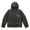 Chaqueta de plumas de camuflaje con capucha Streetstyle 480 «Negra»