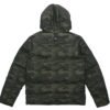 Chaqueta de plumas de camuflaje con capucha Streetstyle 480 «Negra»