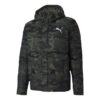 Chaqueta de plumas de camuflaje «Verde y blanco»