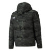 Chaqueta de plumas de camuflaje «Verde y blanco»
