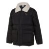 Chaqueta de plumas de esquilado «negra»