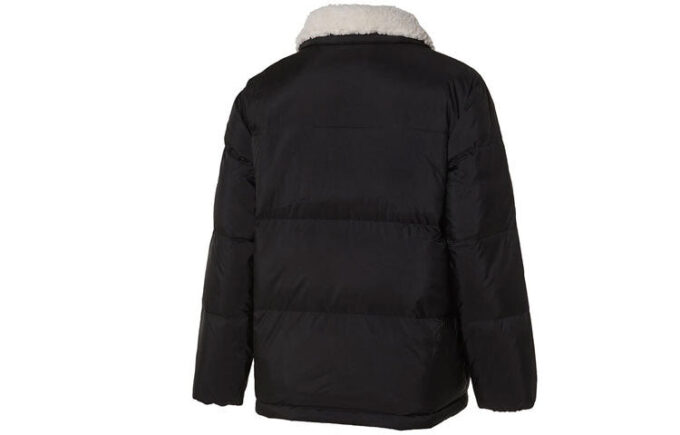 Chaqueta de plumas de esquilado «negra»
