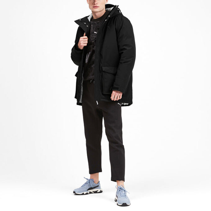 Chaqueta de plumas Epoch Storm «Negro Gris»