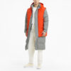 Chaqueta de plumas «Gris Naranja»
