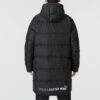Chaqueta de plumas larga «Negra»
