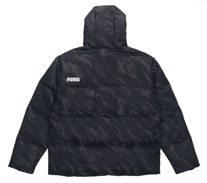 Chaqueta de plumas «Negro Blanco»