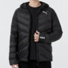 Chaqueta de plumas Packlite «Negra»