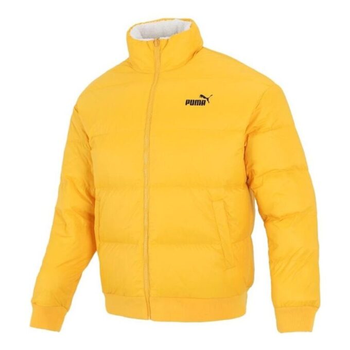 Chaqueta de plumas reversible «Amarillo»