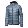 Chaqueta de plumón activa «Gris Negro»