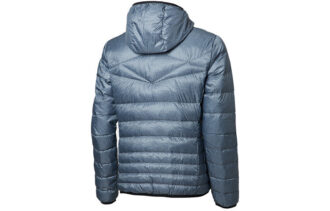 Chaqueta de plumón activa «Gris Negro»