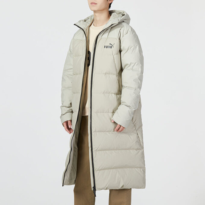Chaqueta de plumón con capucha «blanca»