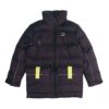 Chaqueta de plumón ligera reflectante «negra»