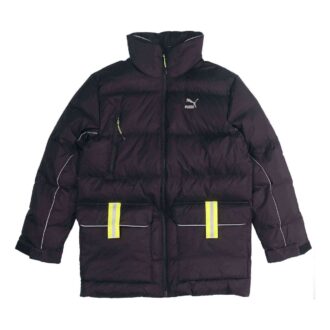 Chaqueta de plumón ligera reflectante «negra»