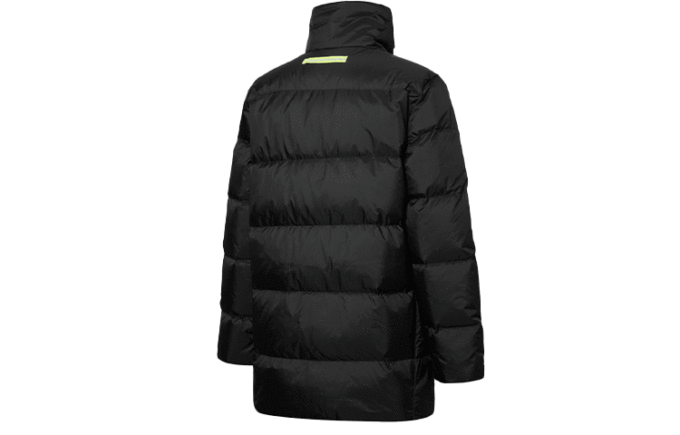 Chaqueta de plumón ligera reflectante «negra»