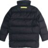Chaqueta de plumón ligera reflectante «negra»