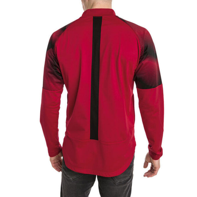 Chaqueta de poliéster del estadio del AC Milan «Roja»