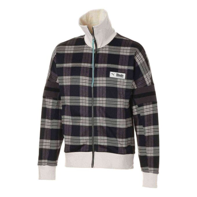 Chaqueta de punto PUMA x Rhude XTG AOP TRA Multi SP WUP «Blanco y marrón»