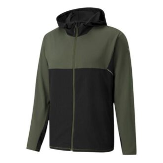 Chaqueta de running Cooladapt con cremallera completa «Verde»