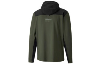 Chaqueta de running Cooladapt con cremallera completa «Verde»