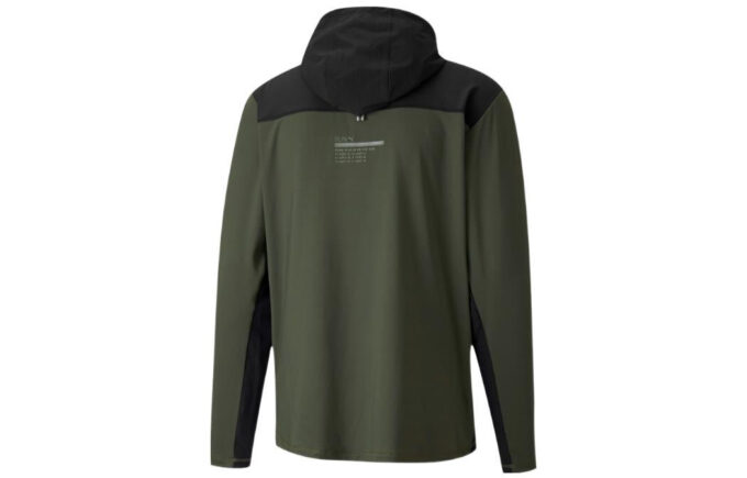 Chaqueta de running Cooladapt con cremallera completa «Verde»
