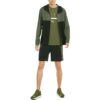 Chaqueta de running Cooladapt con cremallera completa «Verde»