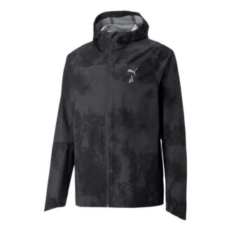 Chaqueta de trail running plegable Seasons StormCELL Sympatex «Negra»